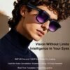 A2 8MP HD Smart Camera Glasses, Support AI Translation / AI Assistant / Bluetooth Calling, A2