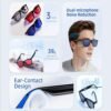G60 Smart Glasses, Support Bluetooth Call / AI Audio Music