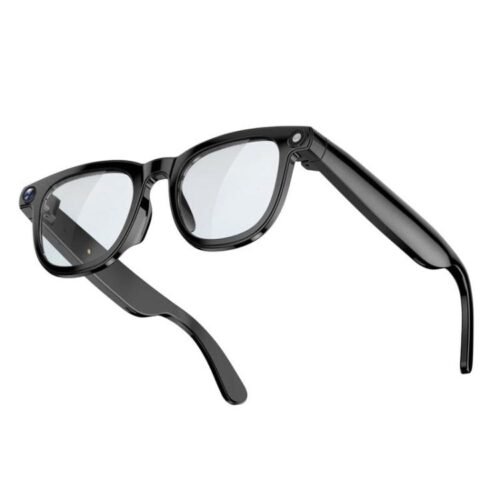 TBD0606718101A.jpg JS01 Pro Smart Glasses Support 12MP Camera, AI Translation, Human Detection, Video & Audio Recording, Transparent Anti-Blue Light Lenses, Graduated Blue Lenses, Graduated Red Lenses