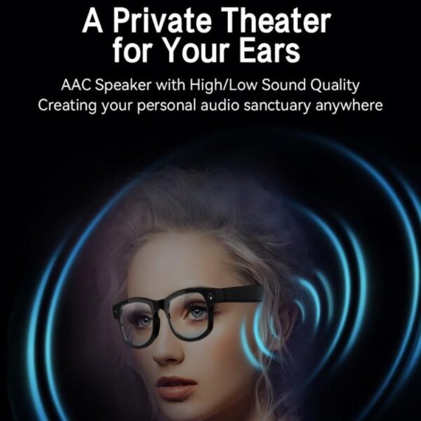 AIMB-G2 Smart Glasses Support 8MP Camera, AI Translation, Human Recognition & Audio Recording