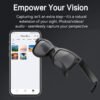 AIMB-G2 Smart Glasses Support 8MP Camera, AI Translation, Human Recognition & Audio Recording